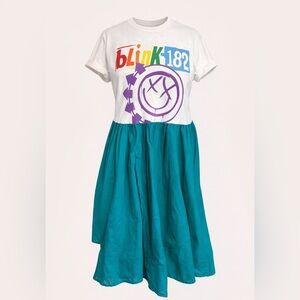 🎸The Remix Collection🥁 Blink 182 Addition! Band Tee to mini! Repurposed.